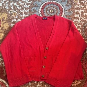 GAP Oversized Cotton Cardigan